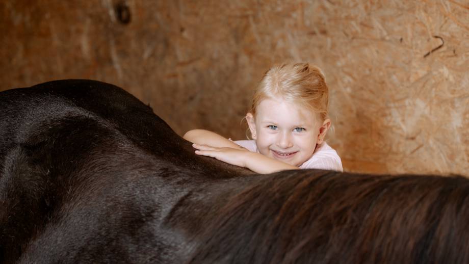 Reitferien mit Kindern  Symbolfoto